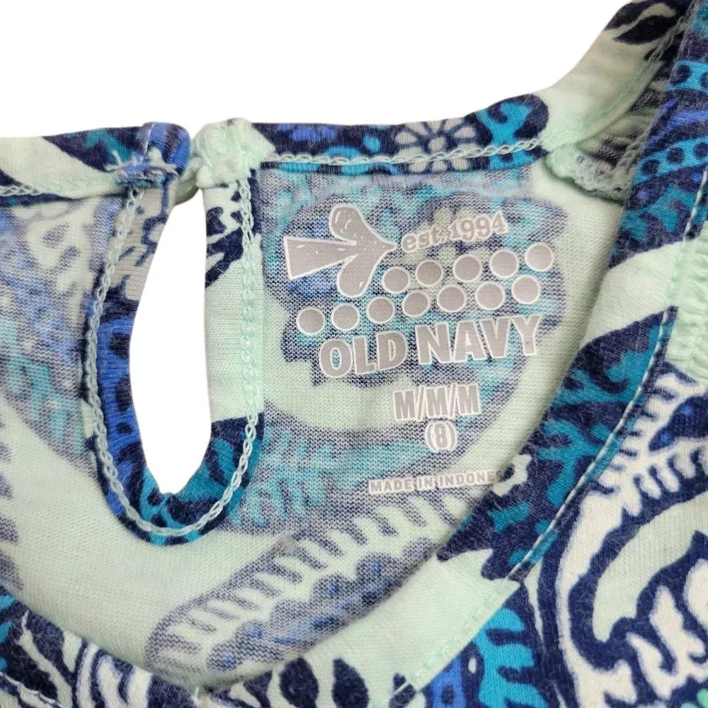 Old Navy paisley shirt M8